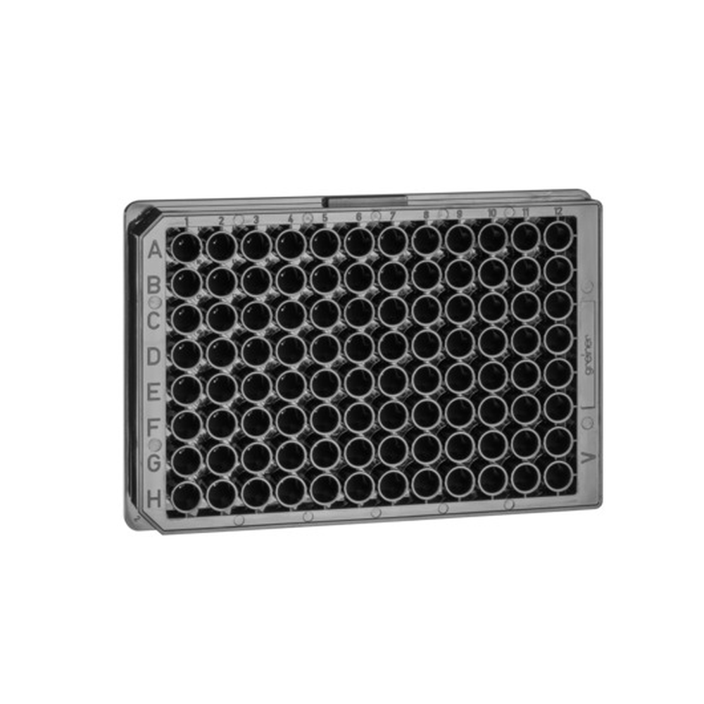 PP-MICROPLATE, BLACK V-SHAPE, 96 WELL