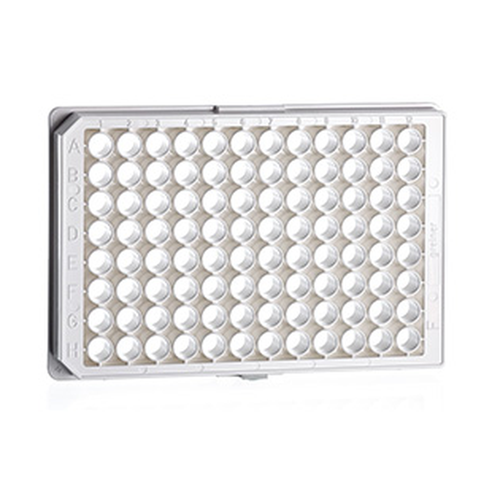 µCLEAR PLATE,WHITE,96 WELL 127,8/86MM ME