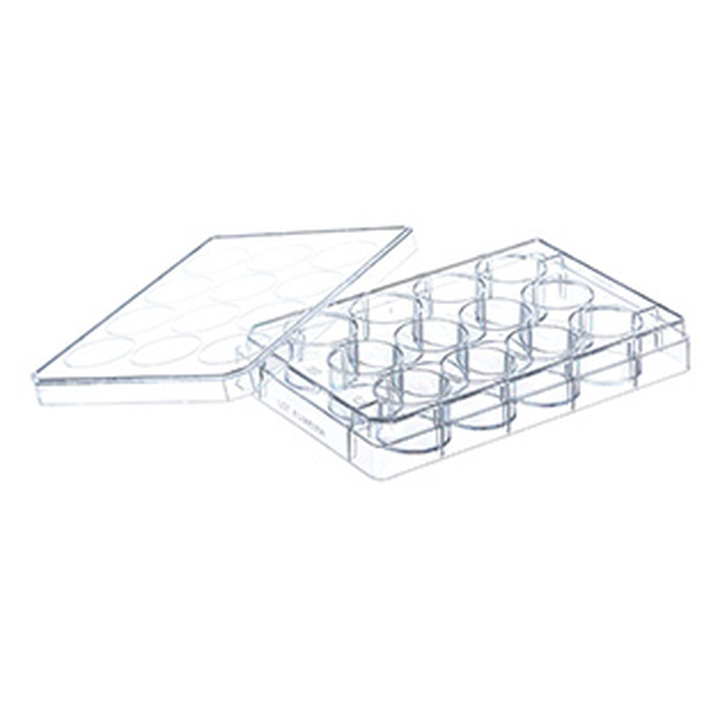 TC-PLATE,12 WELL,STERILE WITH LID, 5 PCS