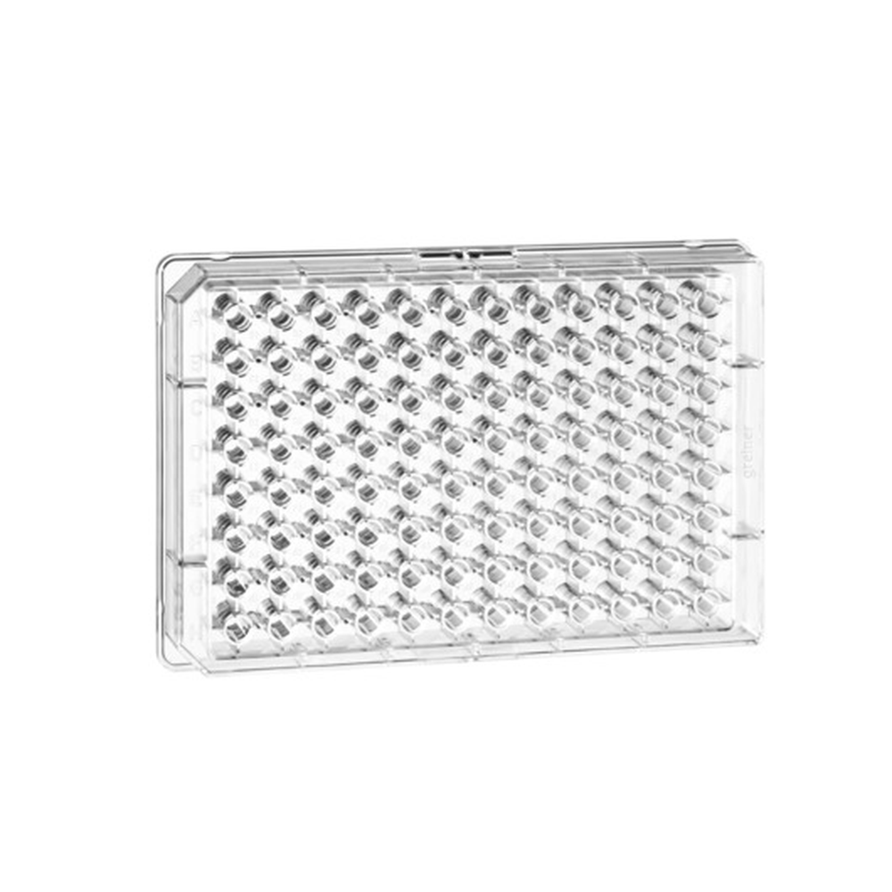 UV-STAR PLATE, 96WELL FLAT BOTTO, HALF