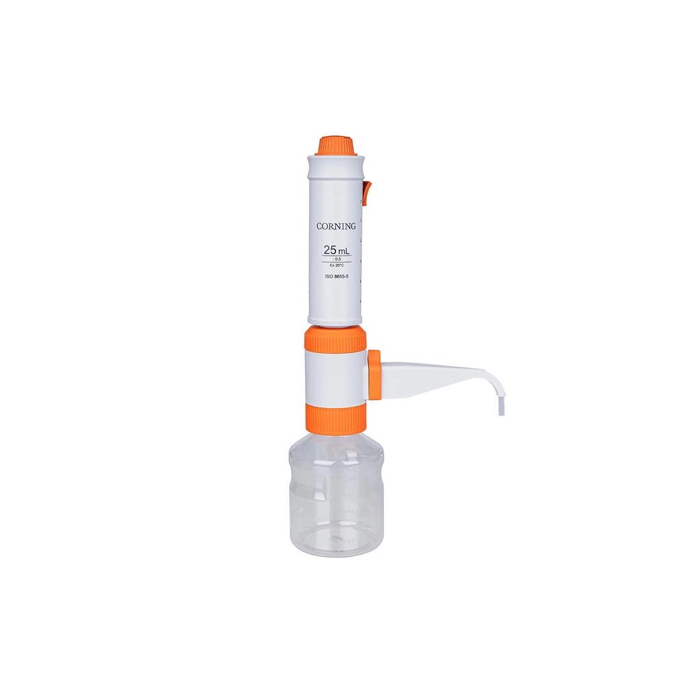 Corning, Bottle Top Dispenser, volume range 2.5 - 25 mL, thread GL45