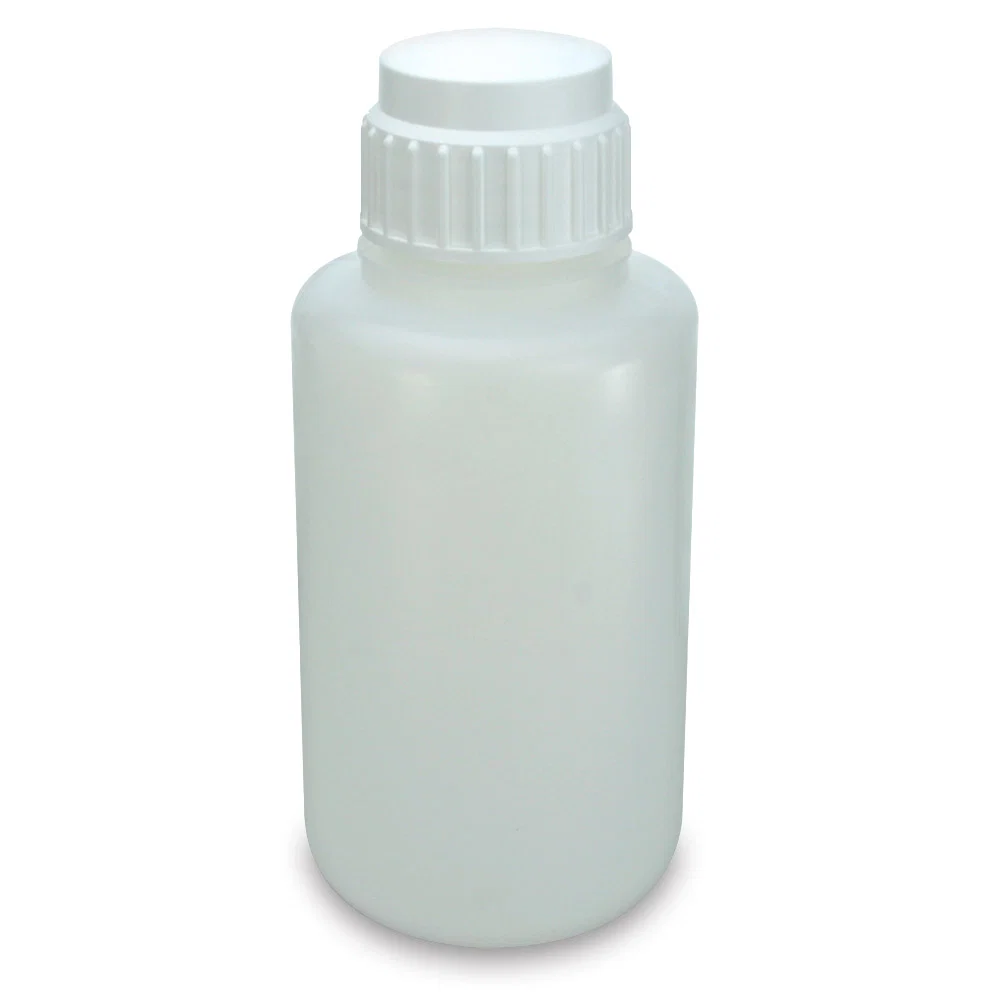 Vacuum Bottle, Narrow Mouth, Heavy Duty PP Bottle, White PP 83mm Screw Cap, 4 Litres (1.0 Gallons) - CS/6