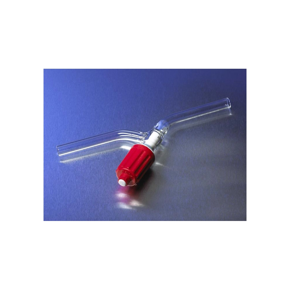 PYREX 0-3mm Plain Bore Rotaflo Two-Way In-Line Stopcock