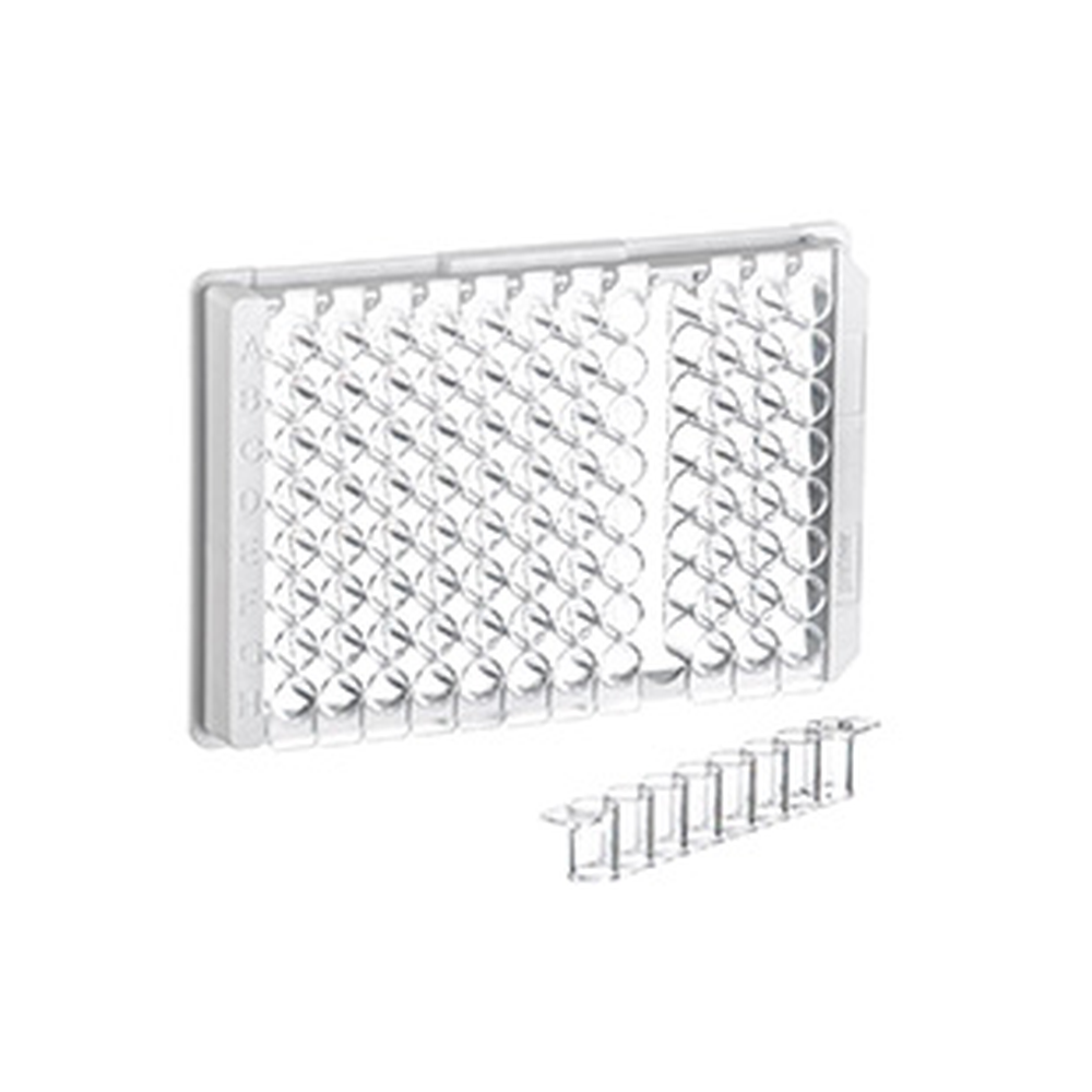 ELISA-PLATE, FLAT-BOTTOM, 1X8 WELL, MEDI