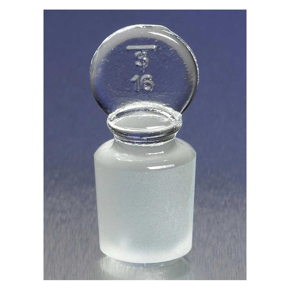 PYREX No. 19 Solid Glass Pennyhead Standard Taper Stopper