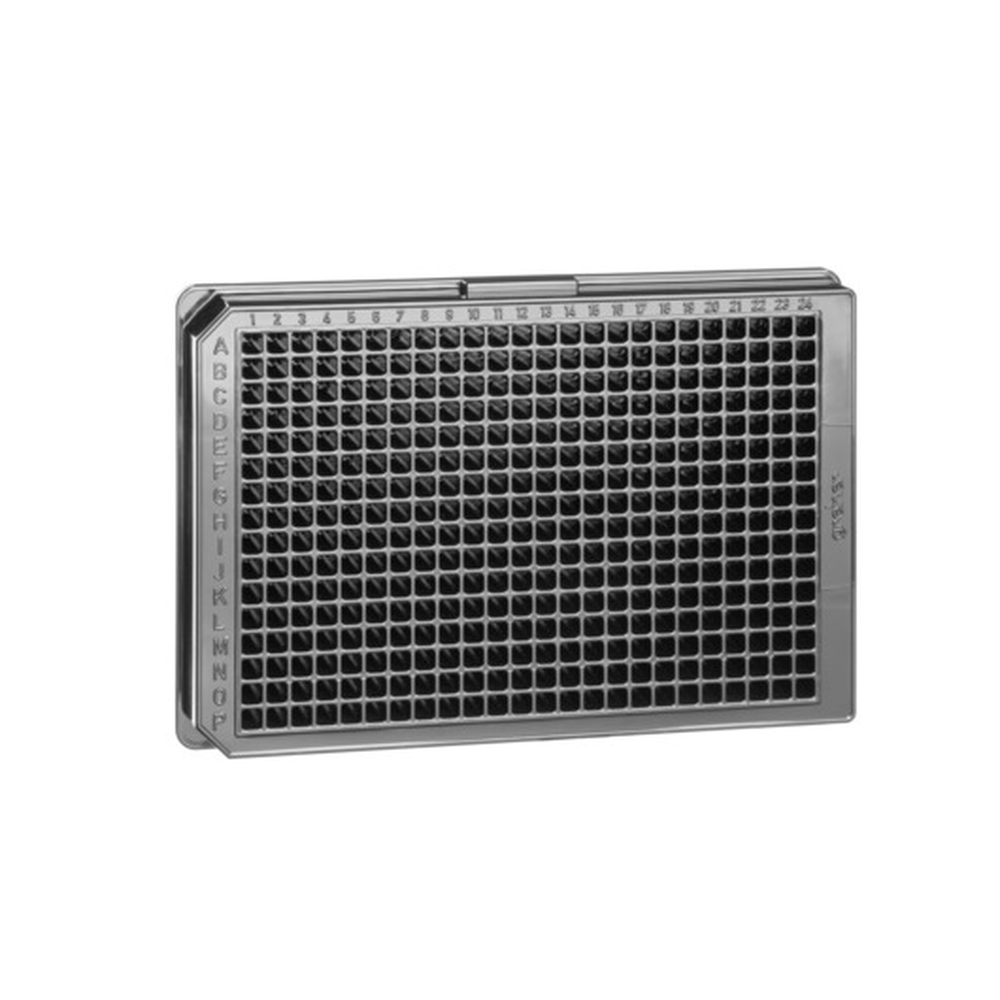 FIA-PLATE, BLACK, 384 WELL 127,8/86MM, T