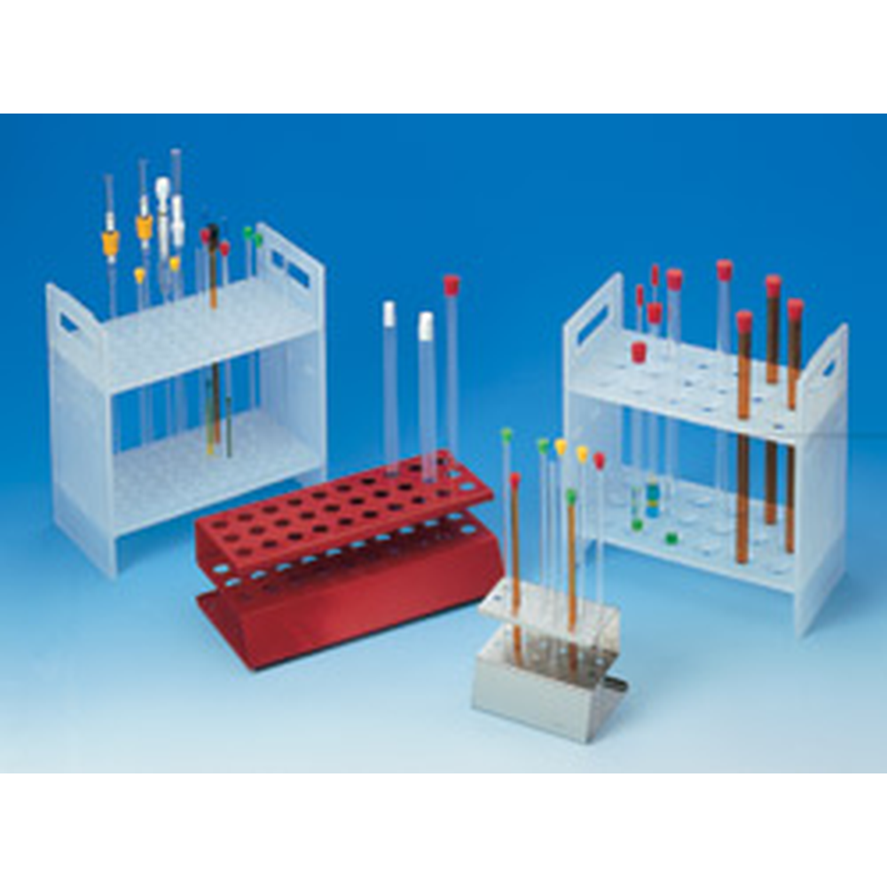 5MM POLYPROPYLENE TUBE RACK (HOLDS 72 TUBES)