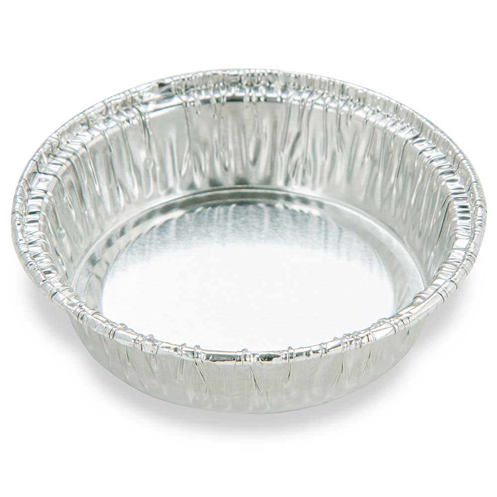 Aluminum Weigh Dish, 51mm OD, 20ml, Crimped Side and Curled Lip - CS/2000