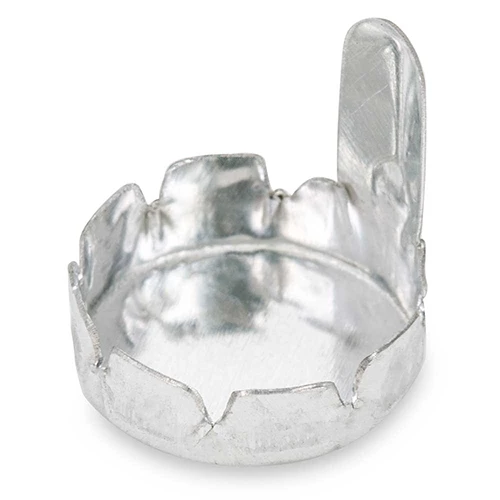 Aluminum Micro Weigh Dish,Round, 13mm x 3.5mm, .35ml - PK/1