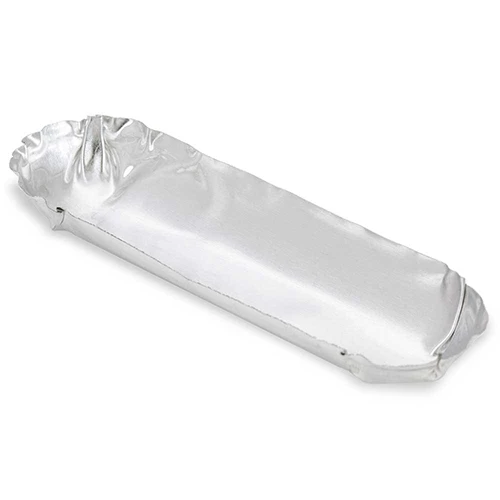 Aluminum Weigh Dish, U Round, 65 L x 18W x 9mmH, 10ml - PK/1