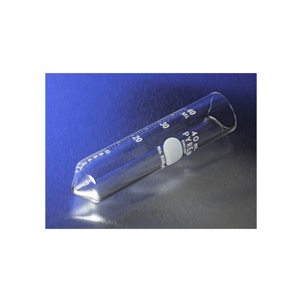 PYREX 40mL Heavy Duty Conical Centrifuge Tube, White Graduations with Pourout