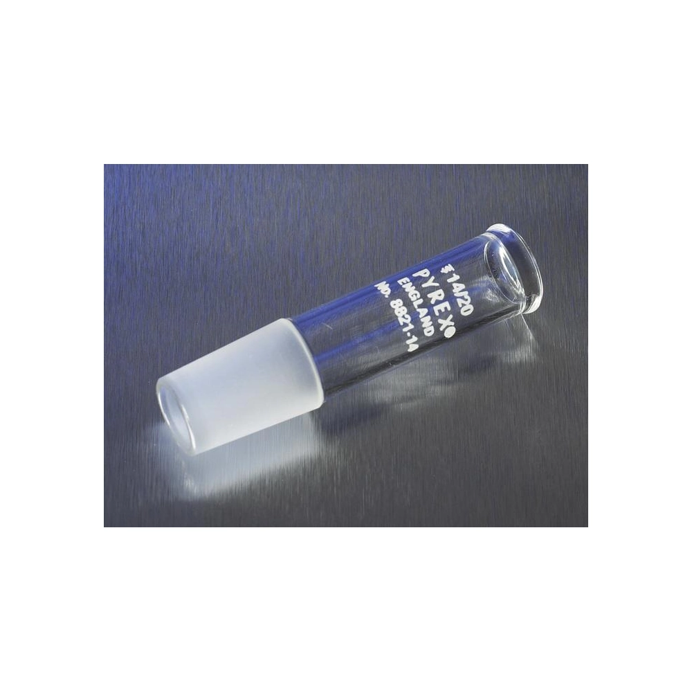 PYREX Adapter with 14/20 Standard Taper Inner Joint and Rubber Thermometer Holder