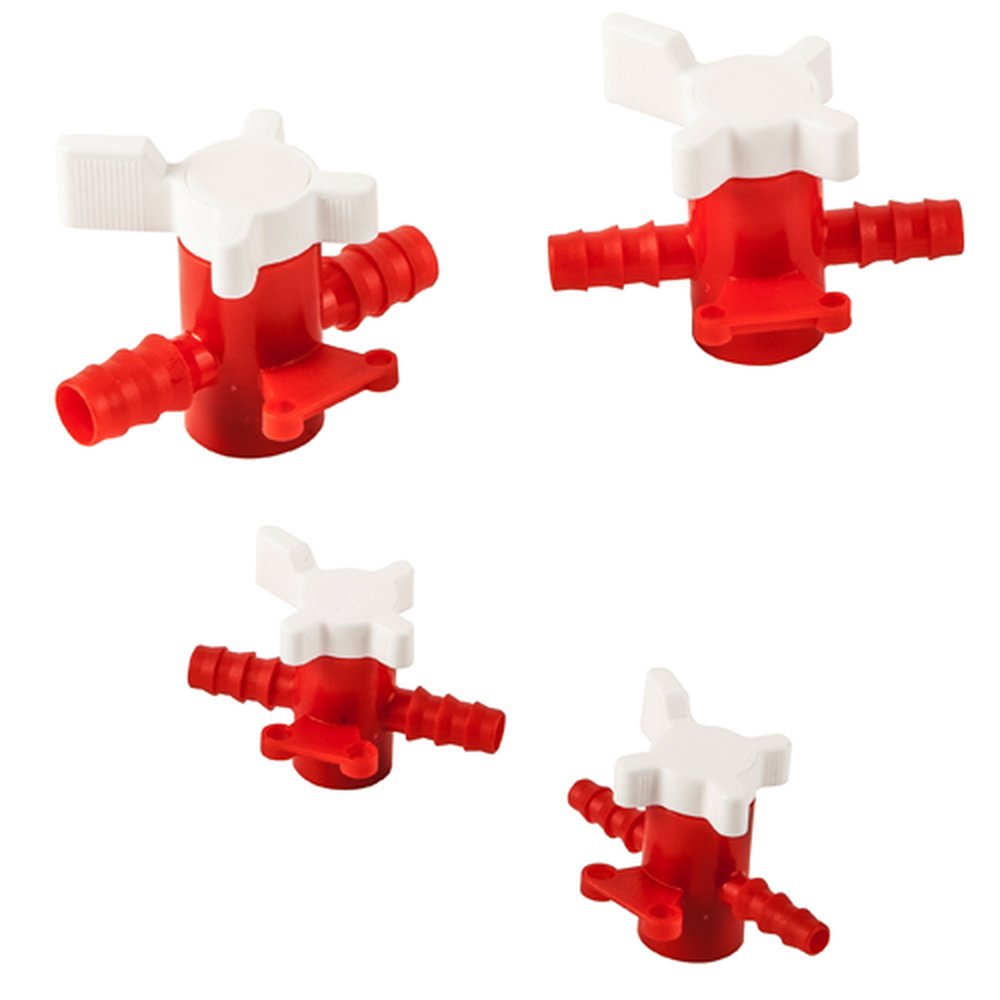 Two-way Valve, PP/PE 7-9mm, 1/EA