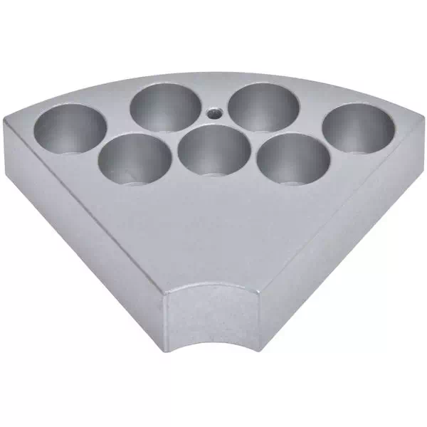 Sectional Block 17 mm Vials