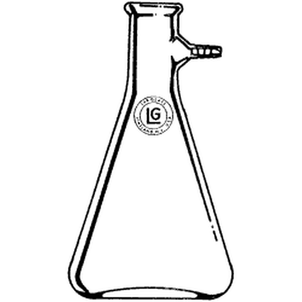 FLASK,FILTER W/HOSE CONN,4L