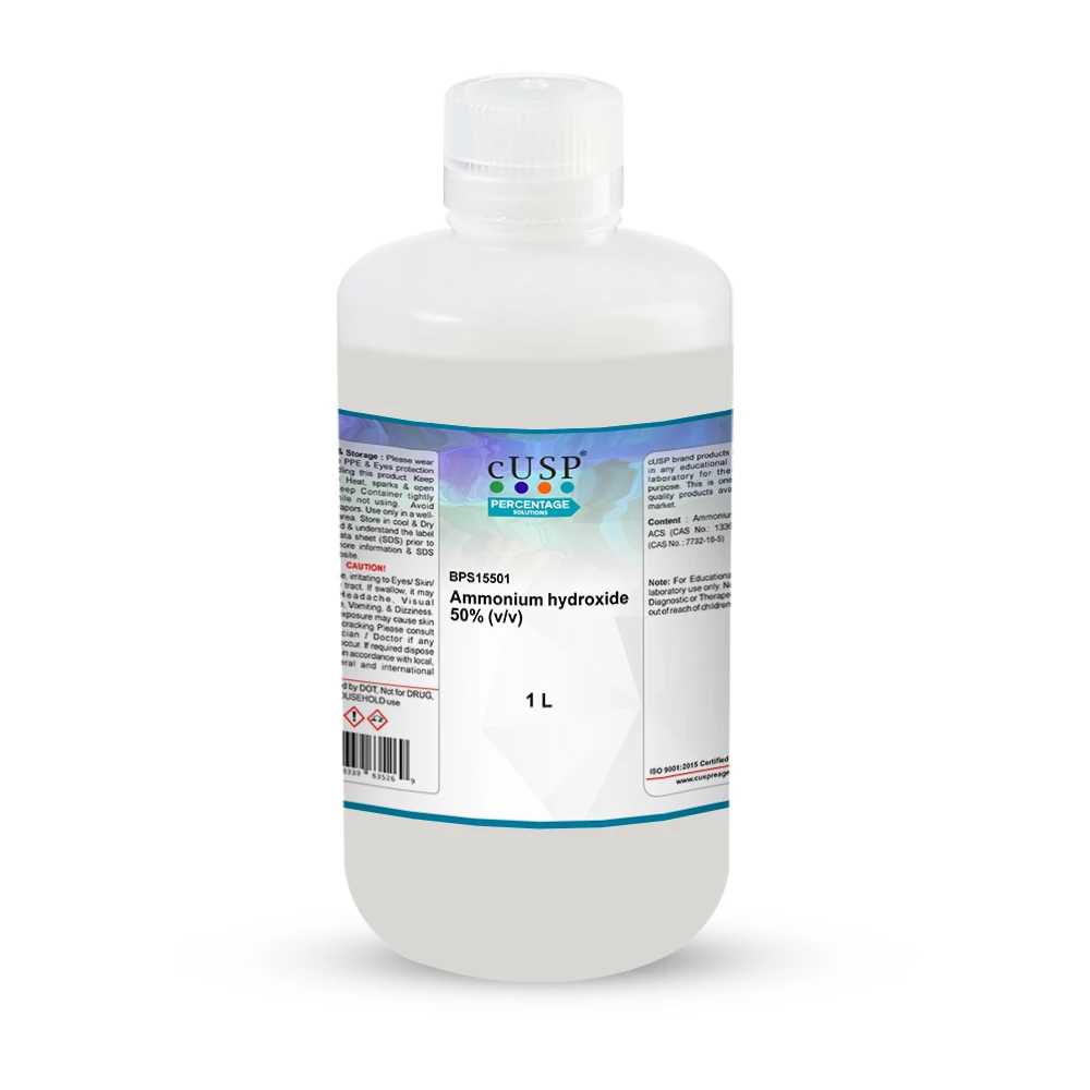 Ammonium Hydroxide 50% V/V