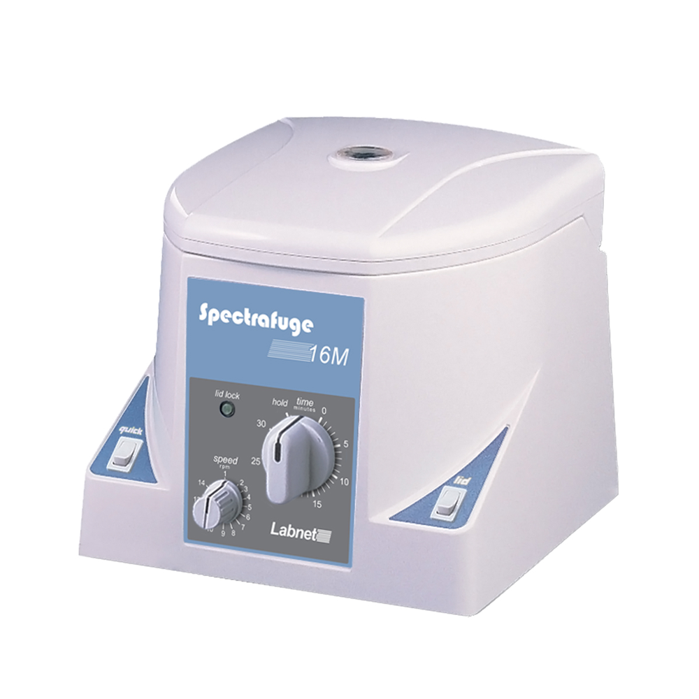 Labnet Spectrafuge 16M Microcentrifuge, teal, 120V, US Plug
