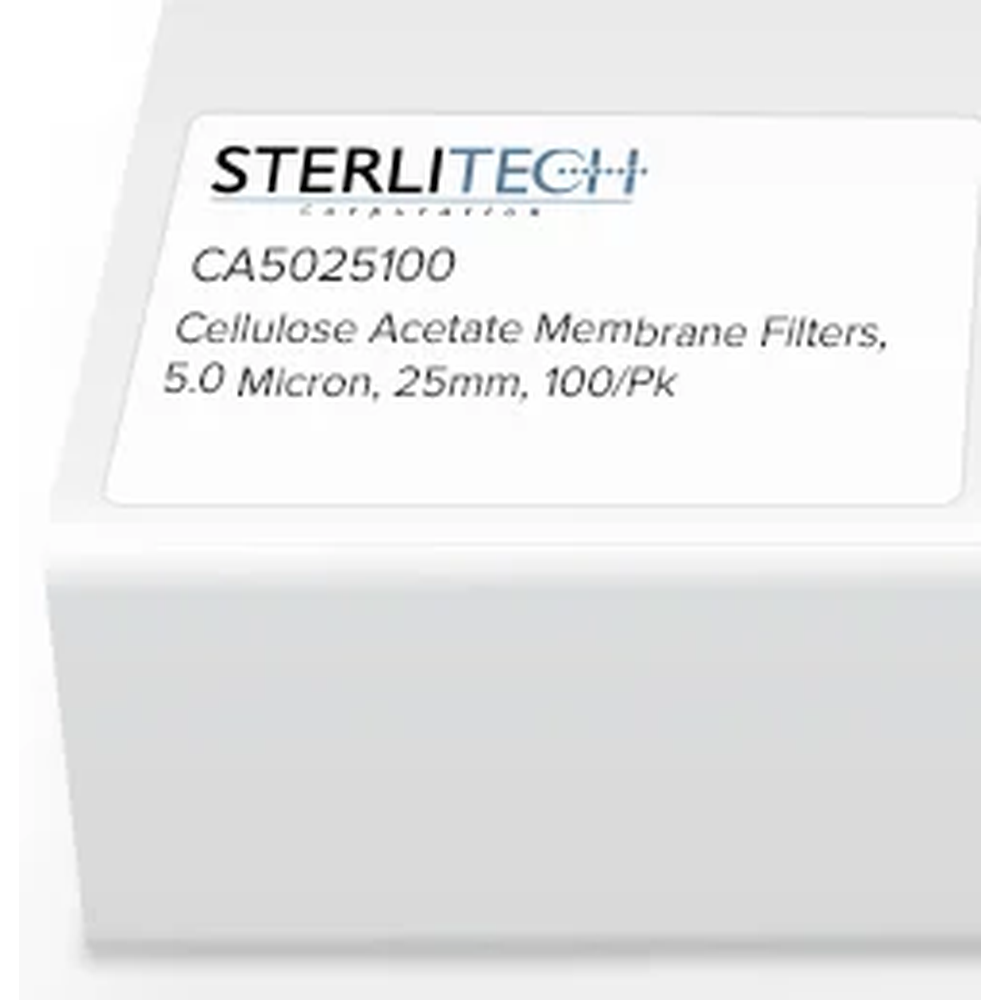 Cellulose Acetate Syringe Filters, Abluo, 5.0 Micron, 25mm, 1000/Pk