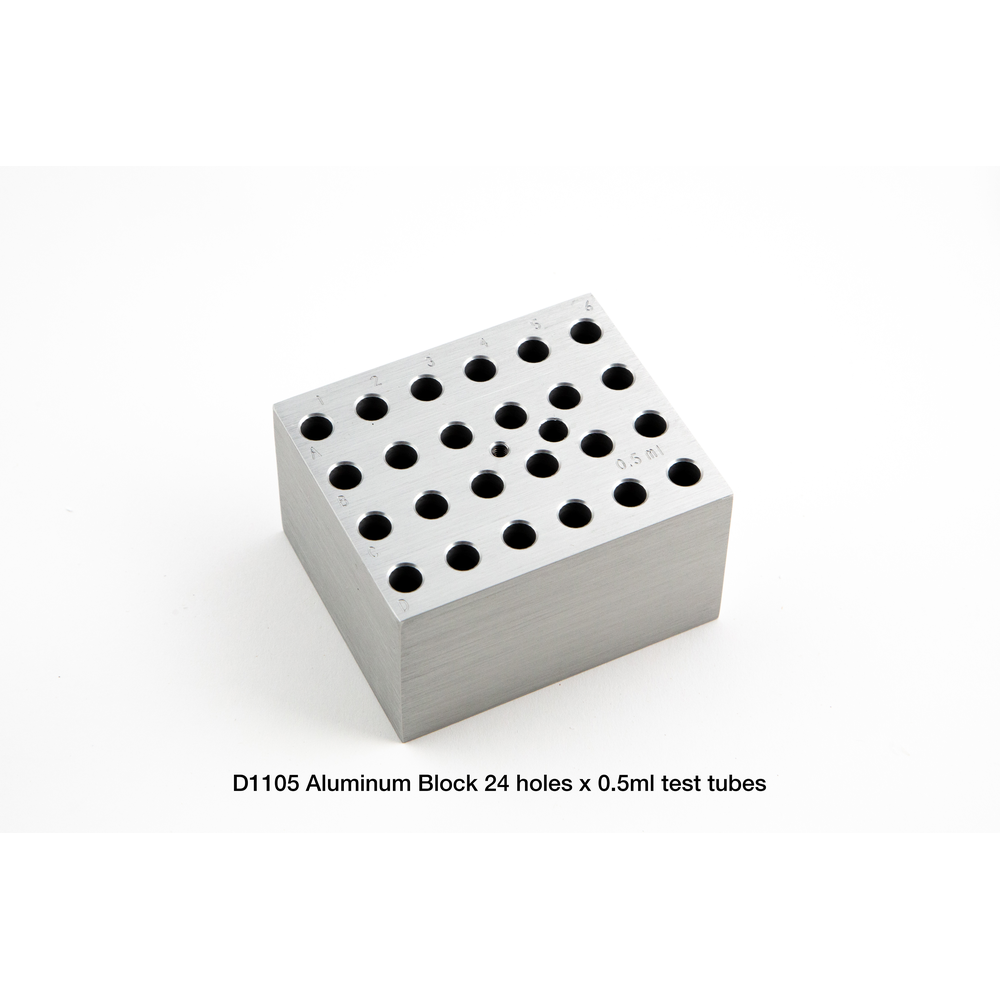Block, 24 x 0.5mL tubes