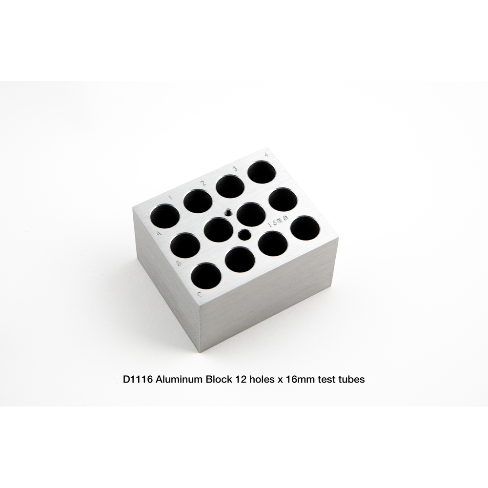 Block, 12 x 16mm tubes