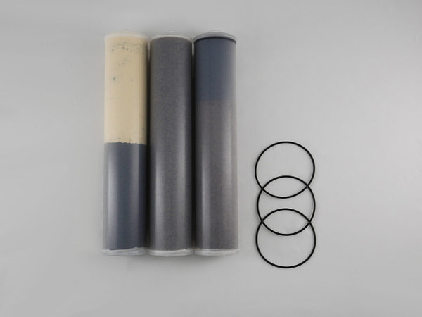 E-Pure Cartridge Kit (3 Mod Organic Free) (Includes O-Rings)