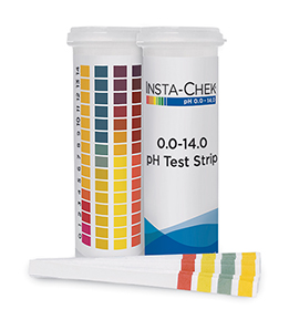 Multi-pad pH strip 0-14, Carton/6
