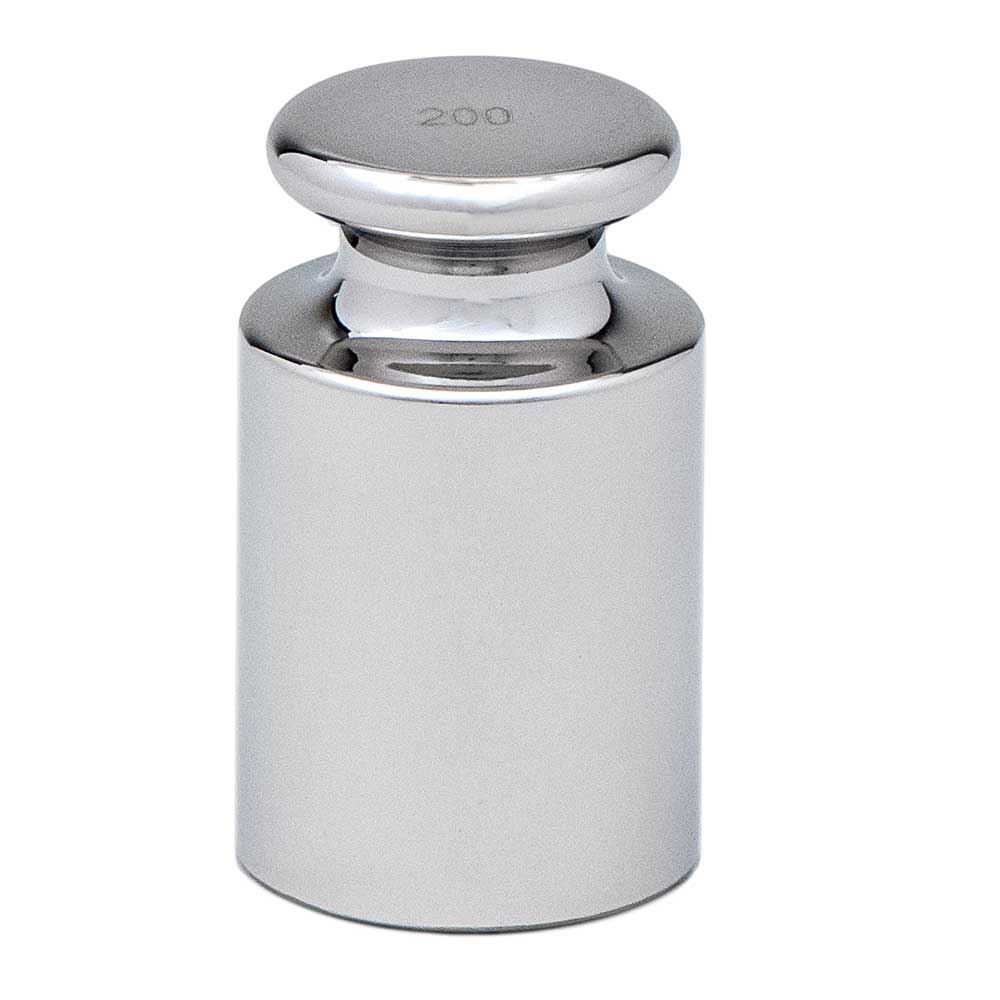 200G-C Calibration Weight , 200g, OIML Class F1, includes ISO 17025:2017 Cert. of Calibration