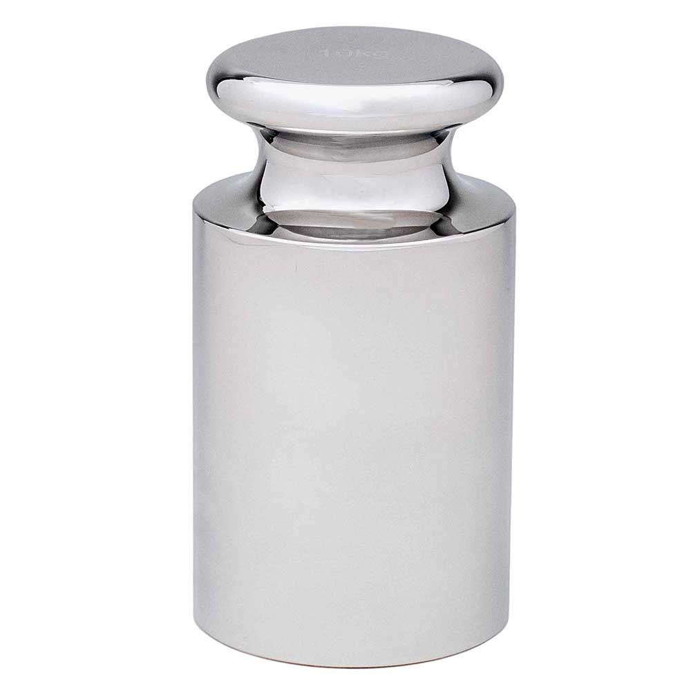 10KG-C Calibration Weight , 10kg, OIML Class F2, includes ISO 17025:2017 Cert. of Calibration