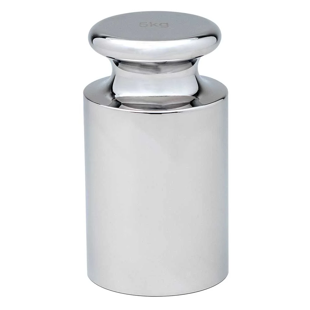 5KG-C Calibration Weight , 5kg, OIML Class F2, includes ISO 17025:2017 Cert. of Calibration