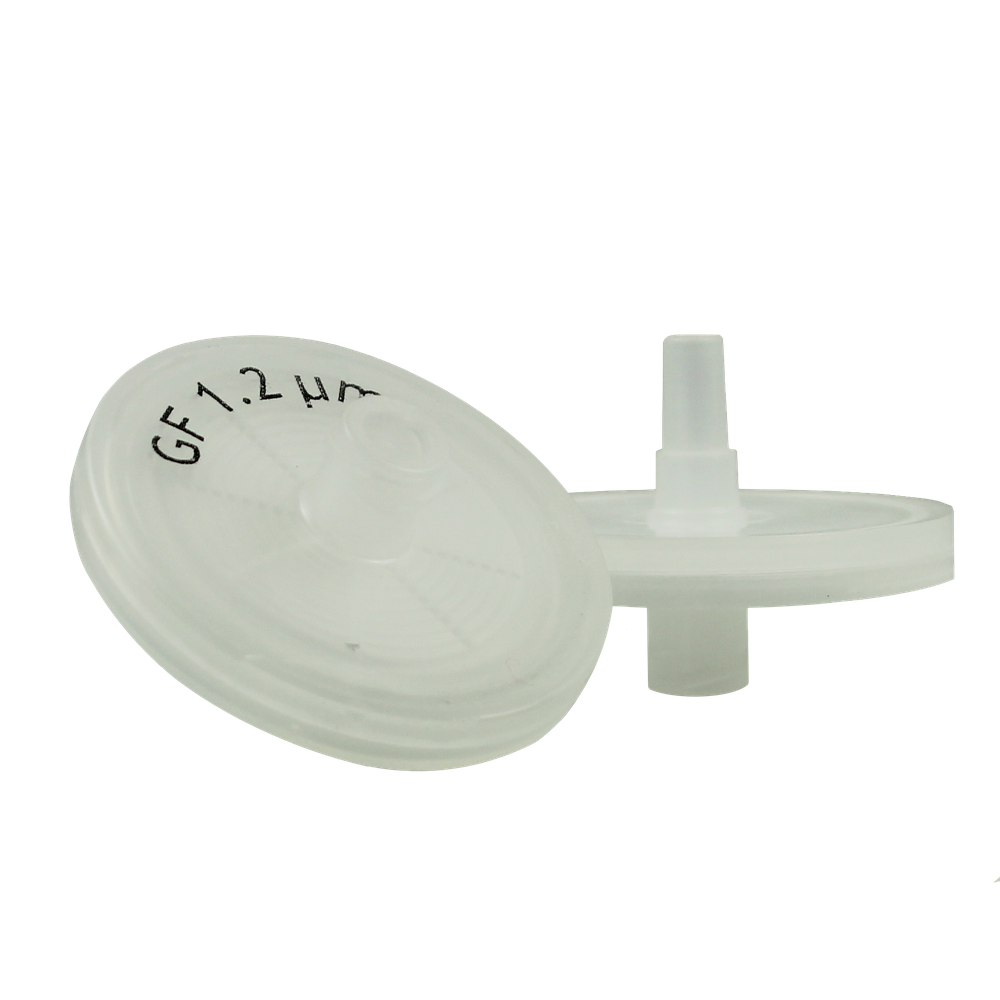 Glass Fiber Syringe Filters, Abluo, 1.2 Micron, 25mm, 500/Pk