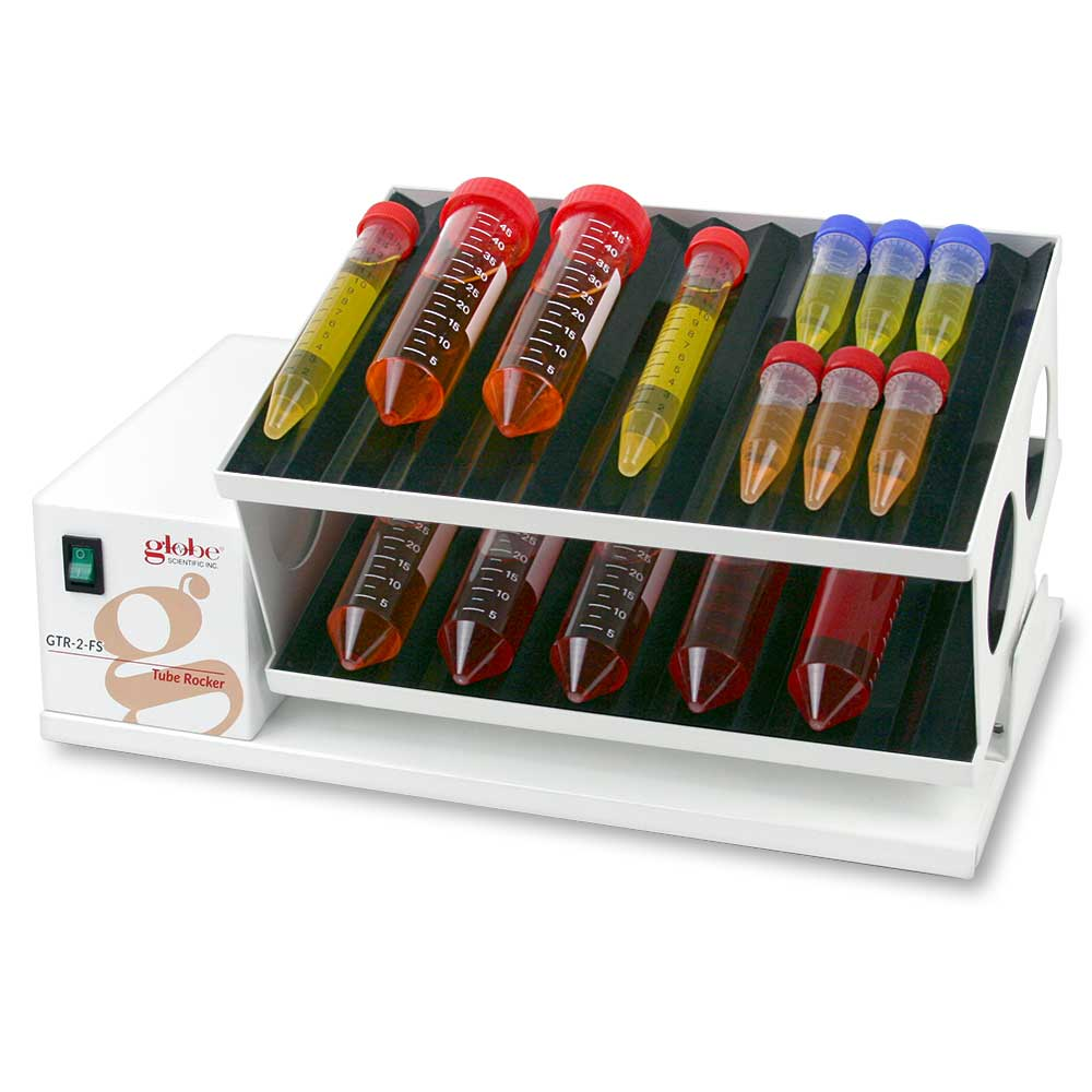 FS-UK-EU Tube rocker, double tier, 240v, 50Hz, UK & EU Plugs, 9.9" x 6.7" platforms, 20rpm