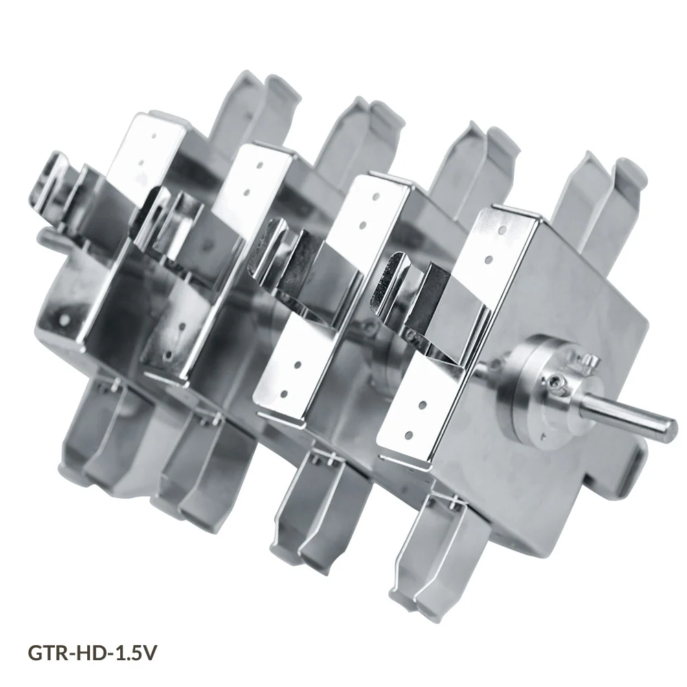 1.5V Tube Holder for use with GTR-HD Series Tube Rotators, 32 Vertical Places for 1.5mL Microcentrifuge Tubes