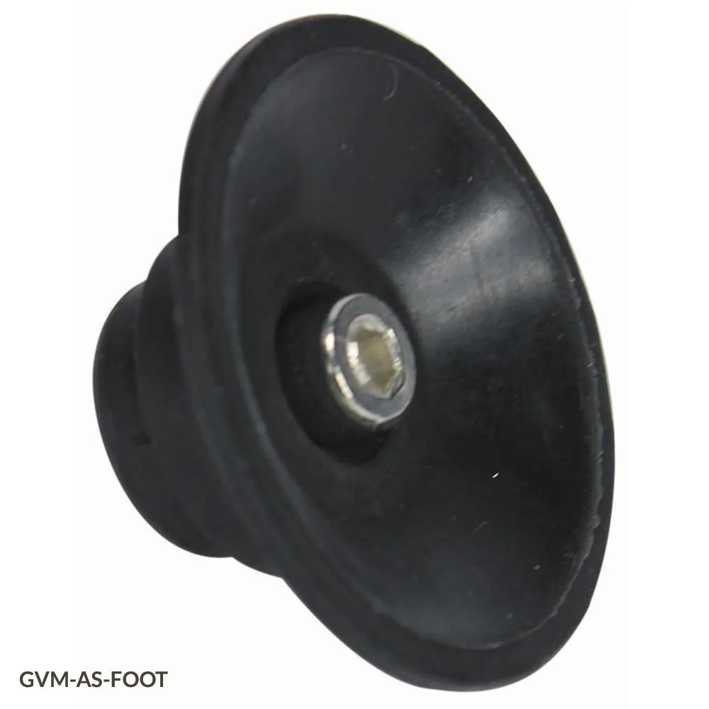 FOOT Suction Foot, Rubber, with Screw, for use with GVM Series Vortex Mixers, 4 Each