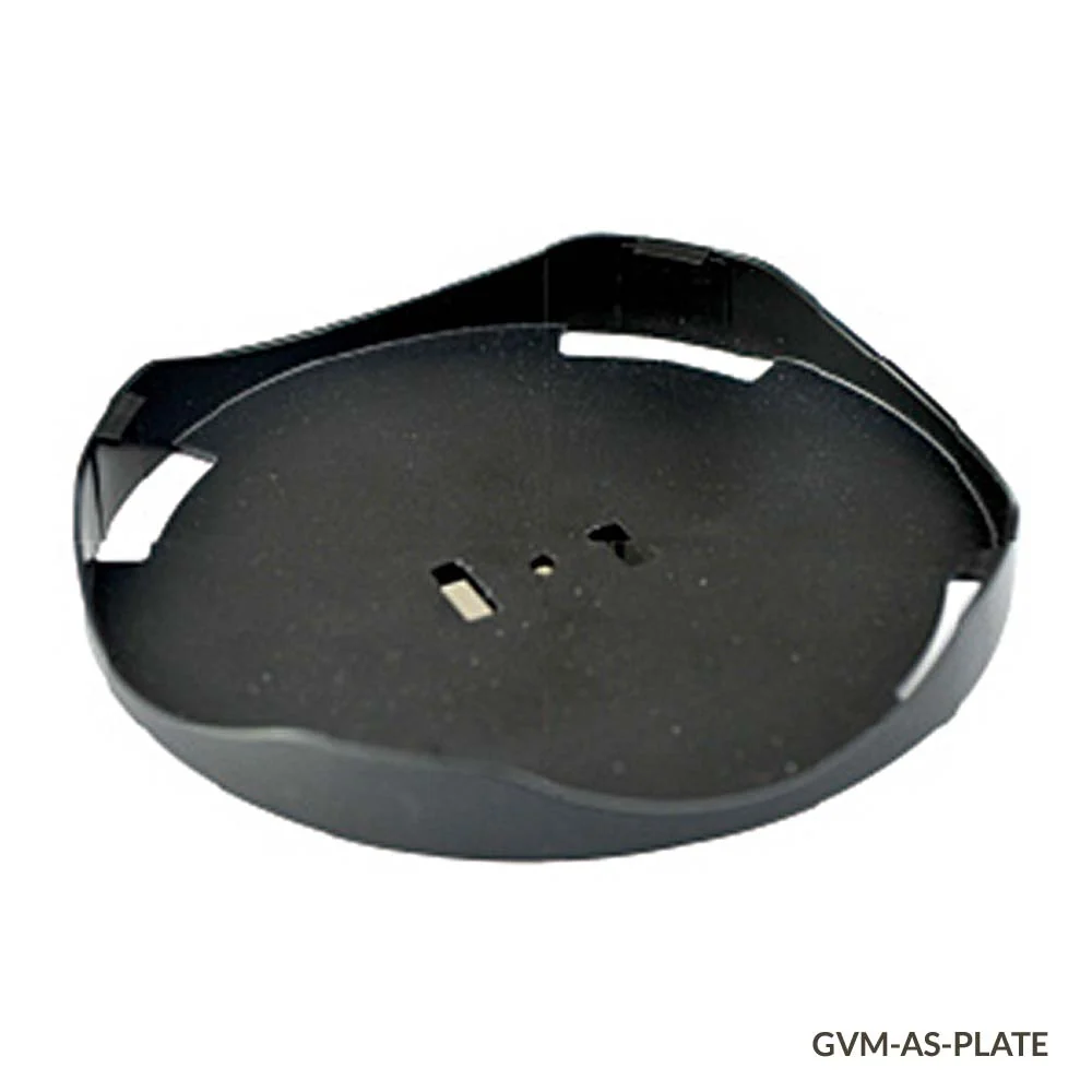 PLATE Plate Adapter, Round, Universal, 100mm, for use with GVM Series Vortex Mixers (for use with Foam Tube Adapters and Dimpled Pad)