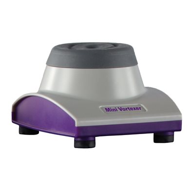 Mini Vortex Mixer 100-240VAC, 50/60Hz Universal, Grey/Blue
