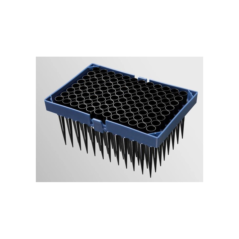 Axygen 300µL Pre-Sterilized Hamilton CO-RE Stlye Clear Tip. 96 Tips per Rack, 5 Racks/pack, 12 packs/case