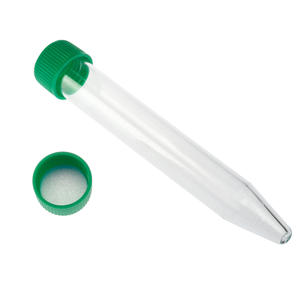 15mL Polystyrene Centrifuge Tube, Sure Cap – Bag, Sterile