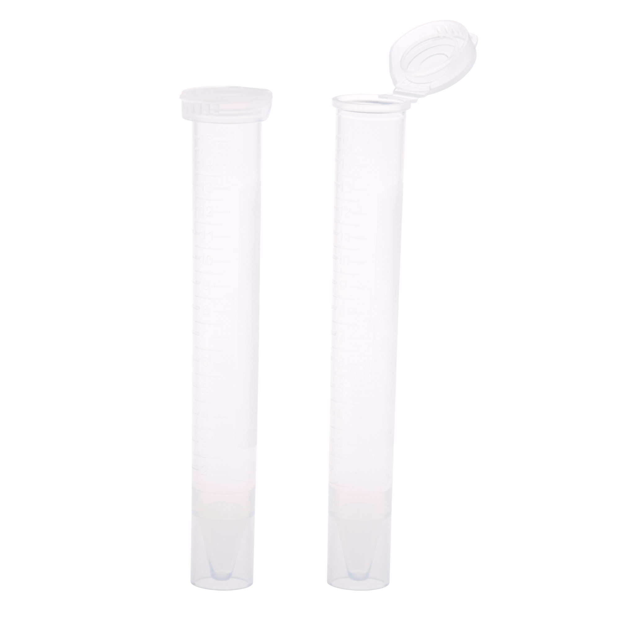 15mL Centrifuge Tube, Snap-Pop Lid, Self-Standing – Bag, Sterile