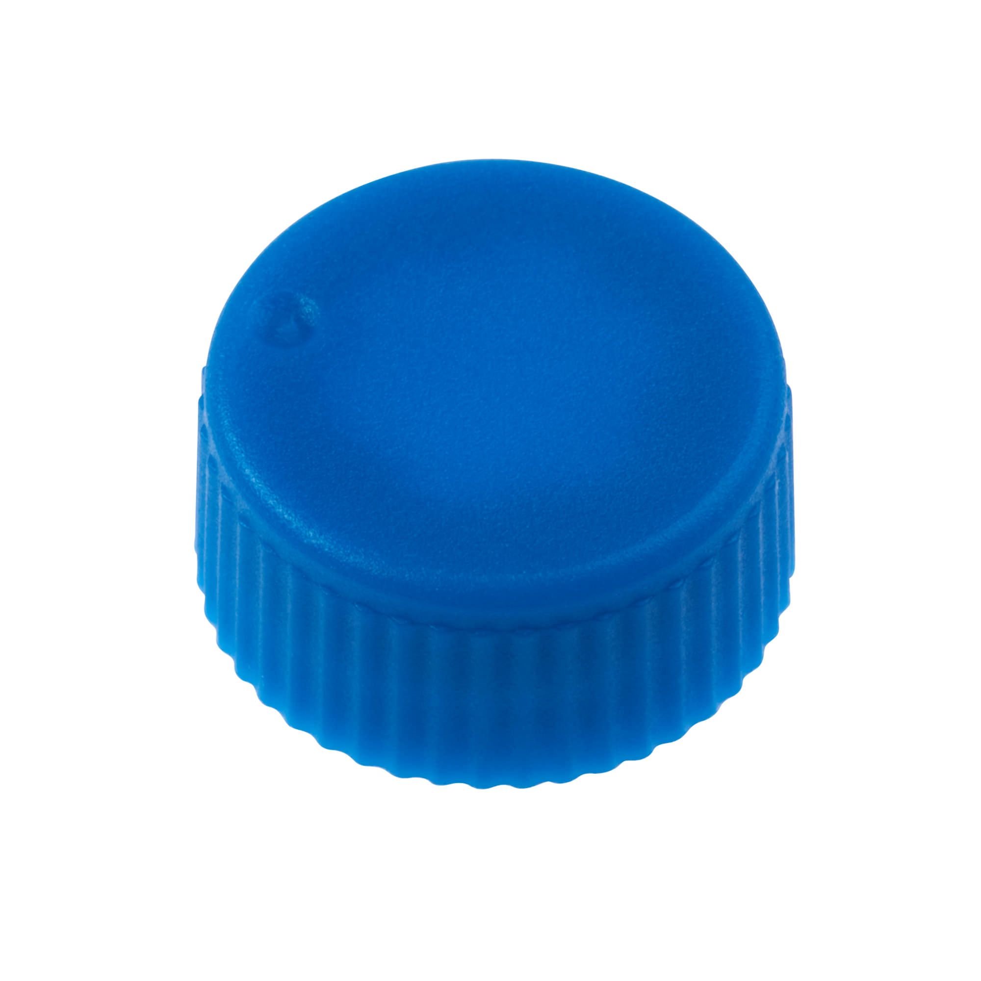 CAP ONLY, Screw Top Micro Tube Cap, O-Ring, Opaque, Blue, Non-sterile