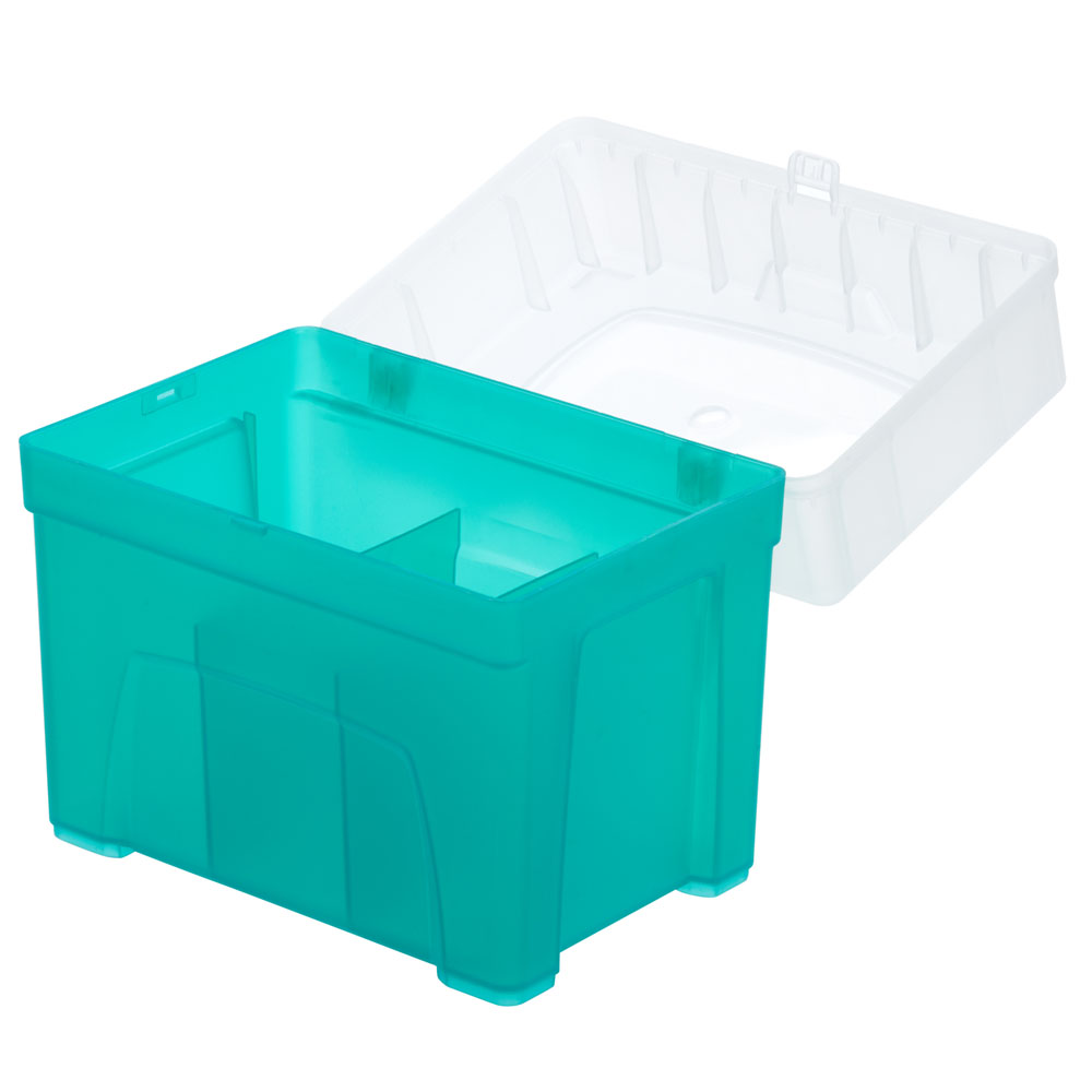 1000µL Extended Length Pipette Tip Rack, Empty Rack for Reload System, Non-sterile