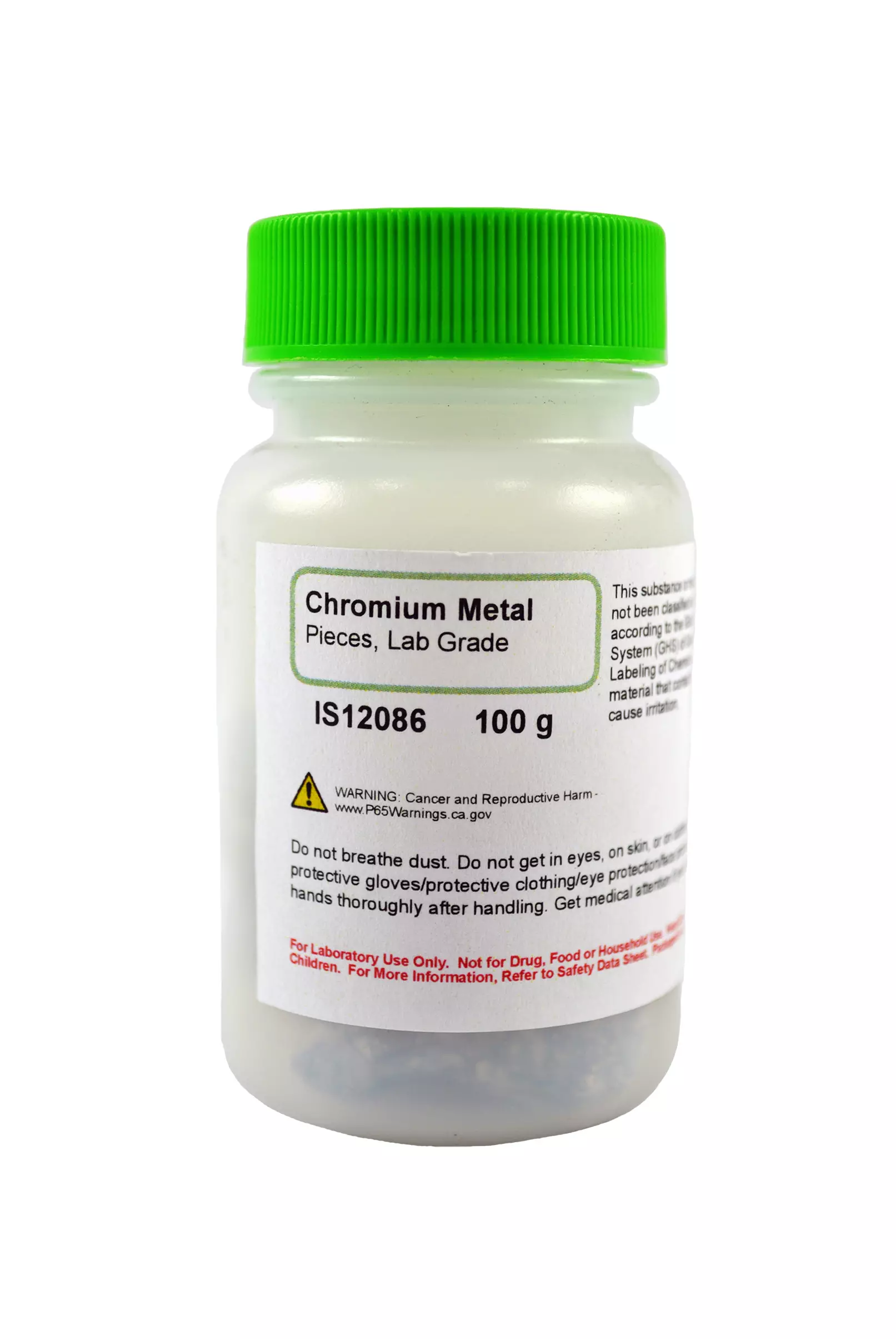 CHROMIUM METAL PIECES L/G 100G