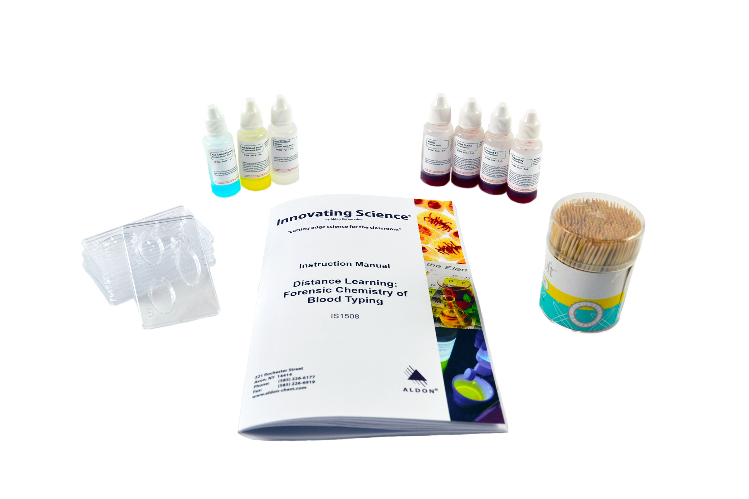 Distance Learning: Forensic Chemistry Of Blood Typing
