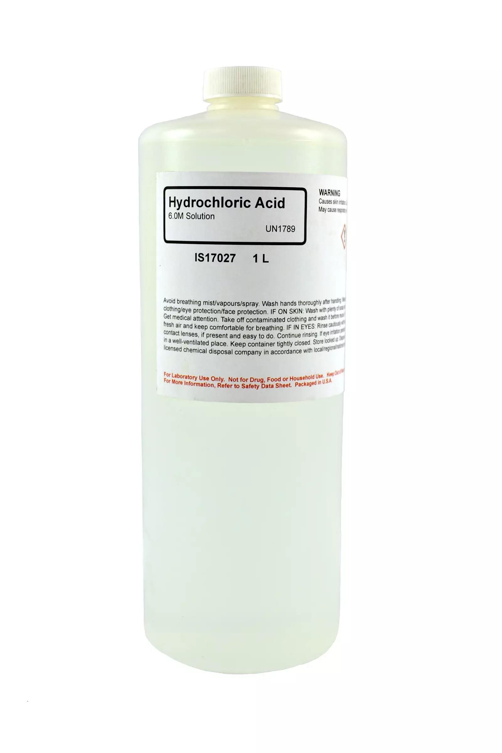 HYDROCHLORIC ACID SOL 6M 1L