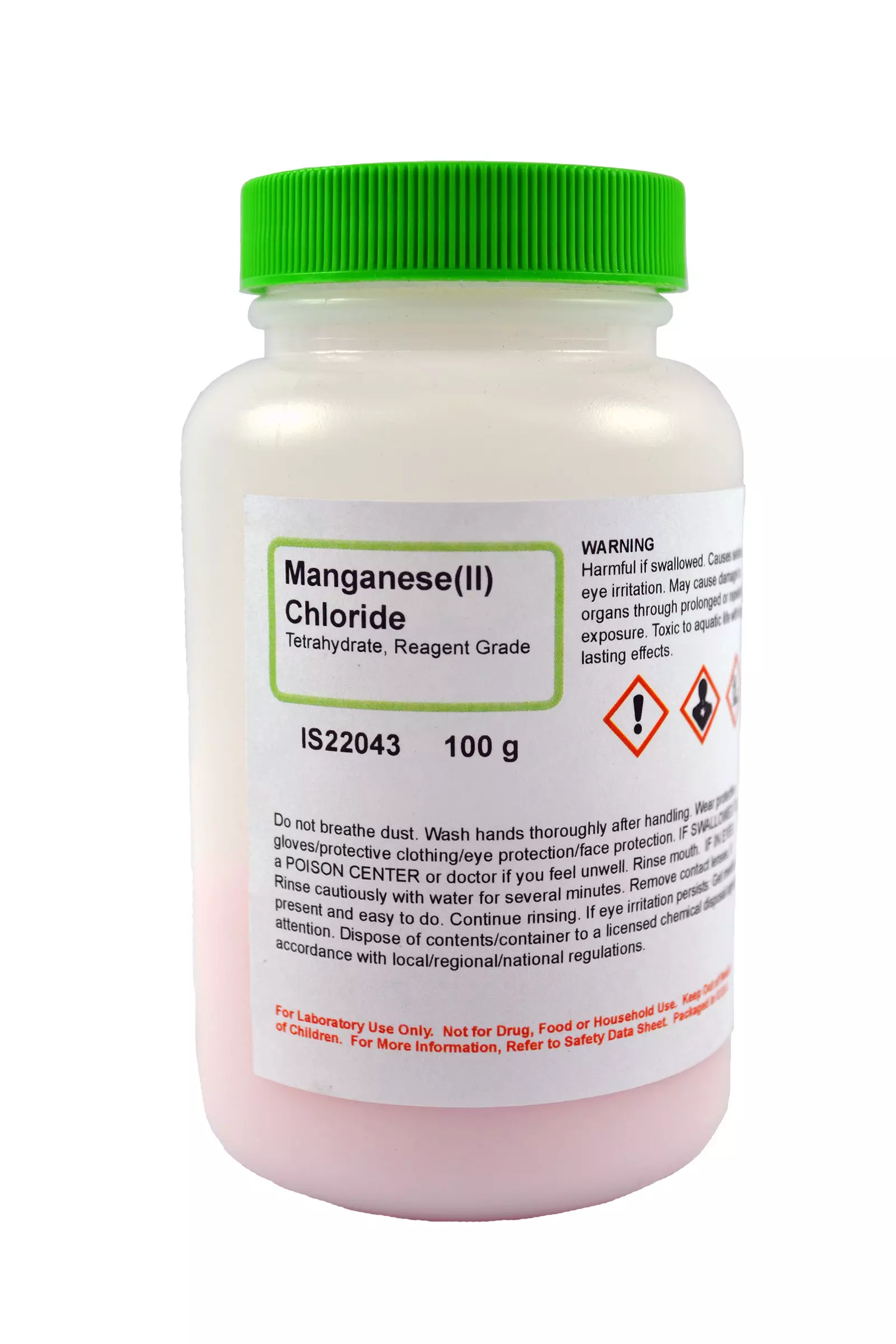 MANGANESE (II) CHLORIDE 4-HYDR R/G 100G MM0190-100G