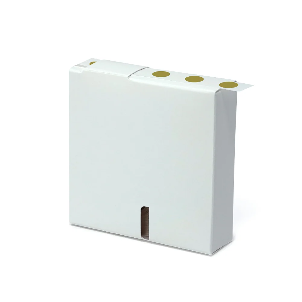 Label Rolls, Cryo, 13mm Dots, for 1.5-2mL Tubes, Gold