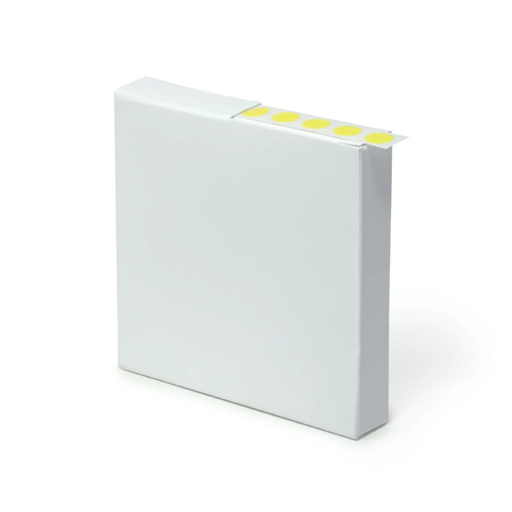 Label Rolls, Cryo, 9.5mm Dots, for 0.5-1.5mL Tubes, Yellow