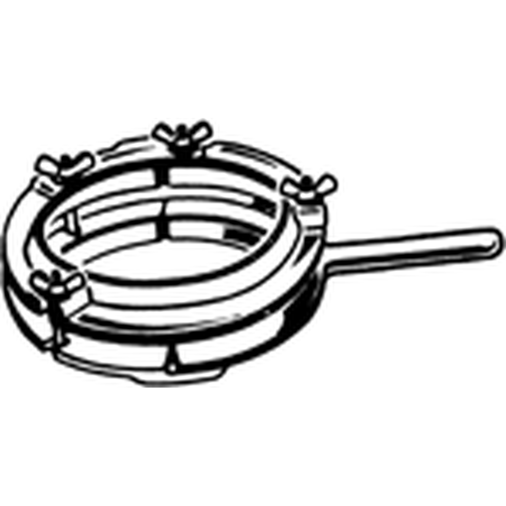 CLAMP,REACT FLSK,4,ALUMINUM CONSTRUCTION