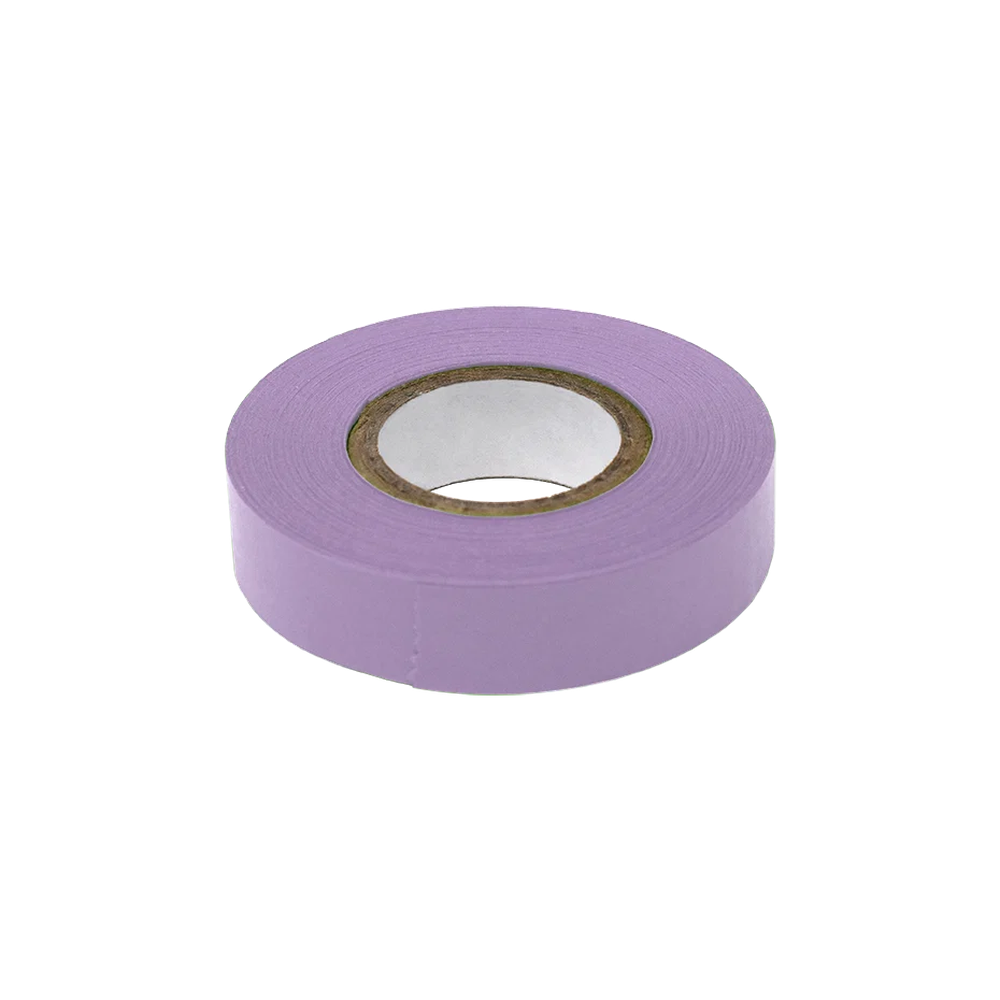 Labeling Tape, 1/2" x 500" per Roll, 6 Rolls/Box, Violet