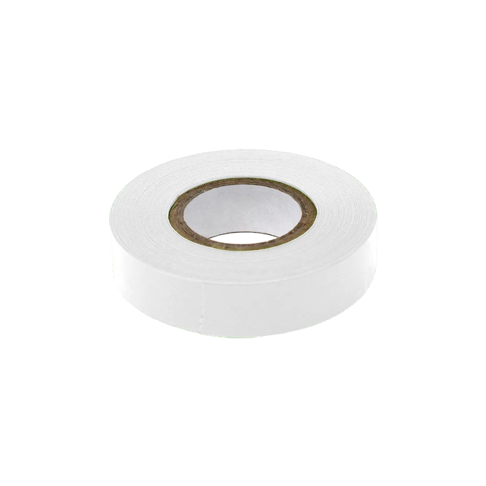 Labeling Tape, 1/2" x 500" per Roll, 6 Rolls/Box, White
