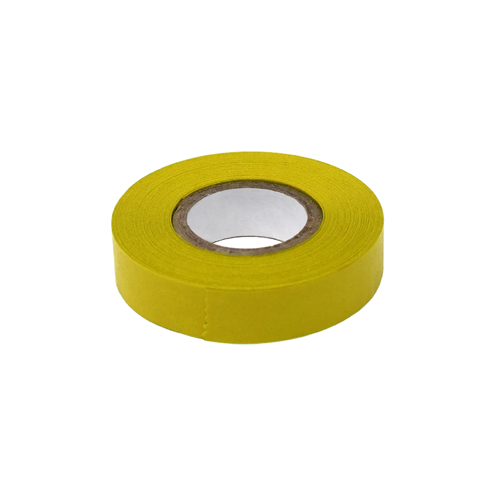 Labeling Tape, 1/2" x 500" per Roll, 6 Rolls/Box, Yellow